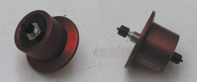 Bride ISO KF DN40 - 1 x SMA/FIBRE OPTIQUE