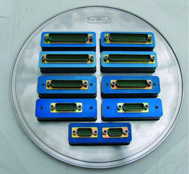 Flange ISO K DN200 with 9 x ERVAC D