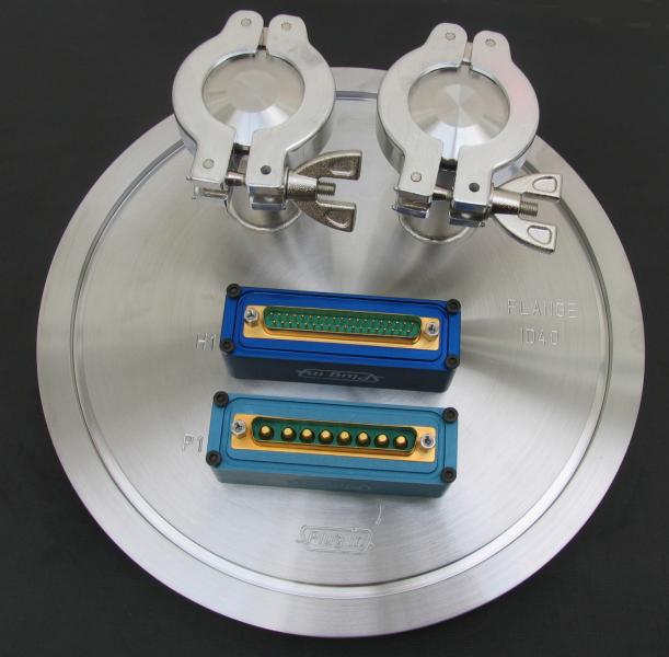 Flange K200 : 2 Modules F + 2 x Weld Stub KF40