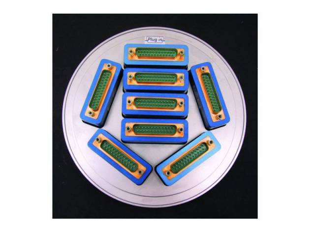Flange ISO K DN 160 - 8 x ERVAC B - Dsub 25 pins