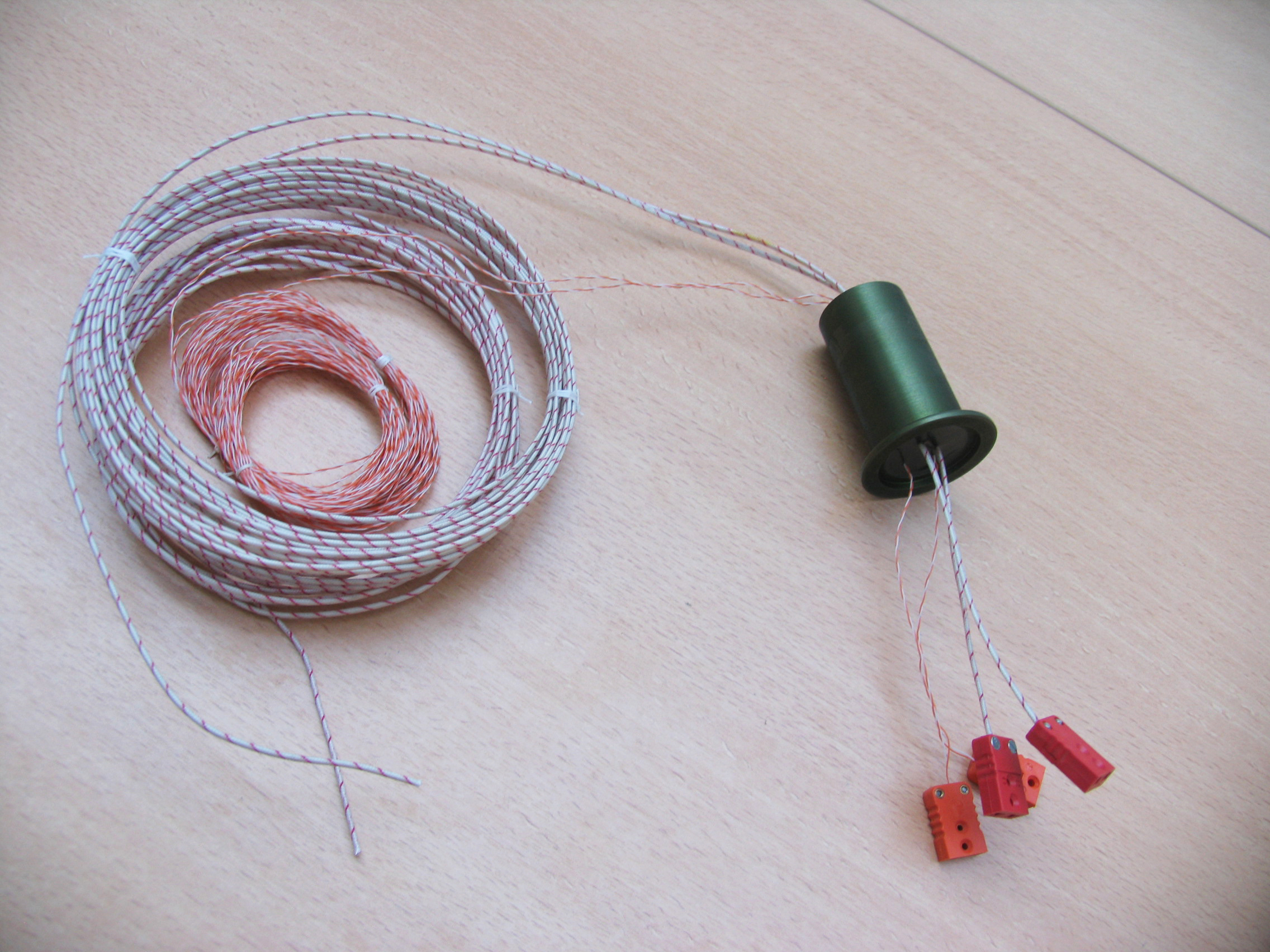 Bride KF40 filaire pour Thermocouple type C et type S