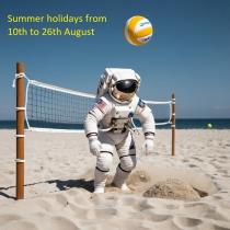 Summer closure from 10th to 26th August 2024